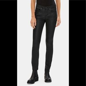 EILEEN FISHER ORGANIC COTTON WAXED SKINNY JEAN
